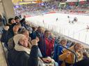 Spökos beim Eishockey