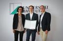 Foto von Lucas Ludwig bei der Preisverleihung