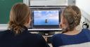 Foto aus dem Workshop Blue Earth Bot beim Girls' Day 2025 an der Uni Bayreuth