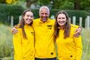 Janina Wey war als Teil der Delegationsleitung, Dr. Uwe Scholz war als Team-Chef Tennis vor Ort  und Annika Saunus arbeitete in der PR-Abteilung der deutschen Delegation. 