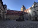 ein Schlosshof