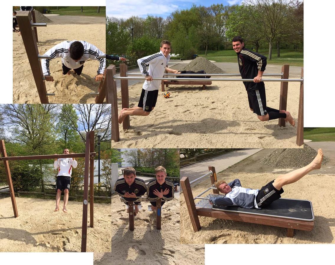 Functional Training im Außenbereich des Nettebades