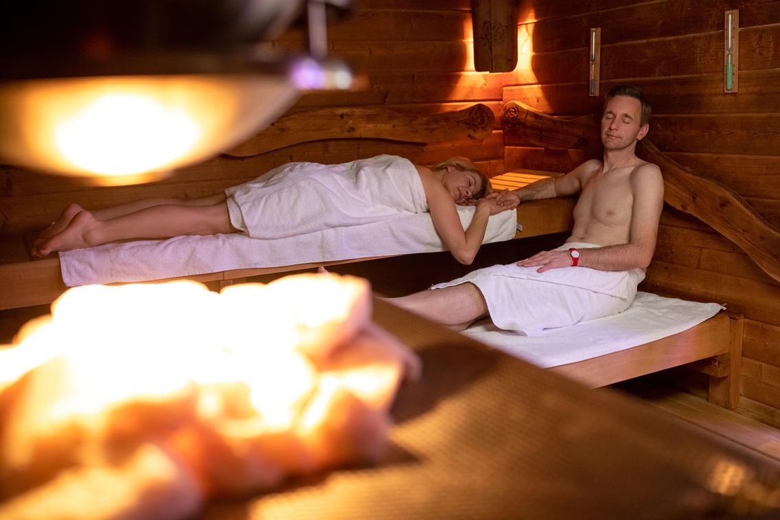 Saunakabine Ruusu® in der Loma-Sauna