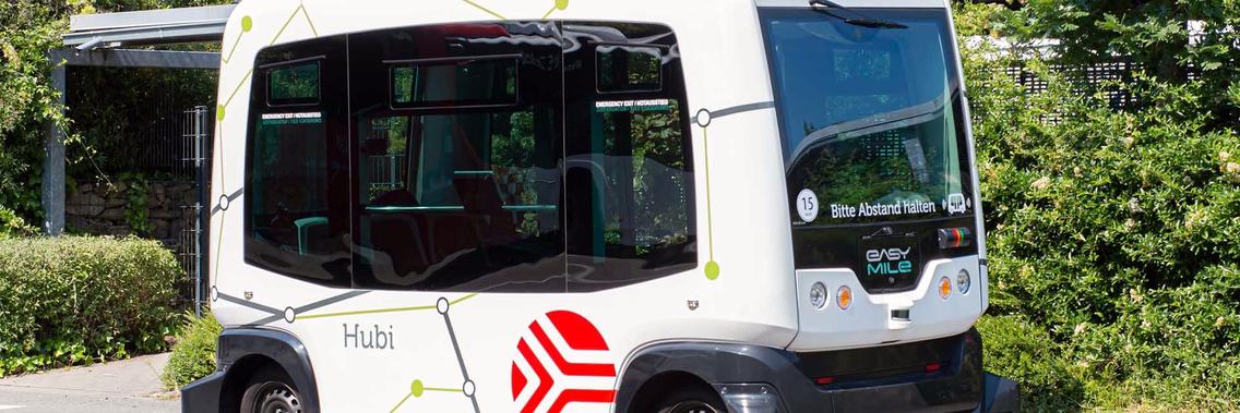 Es ist Hubi – das erste autonome Shuttle für Osnabrück