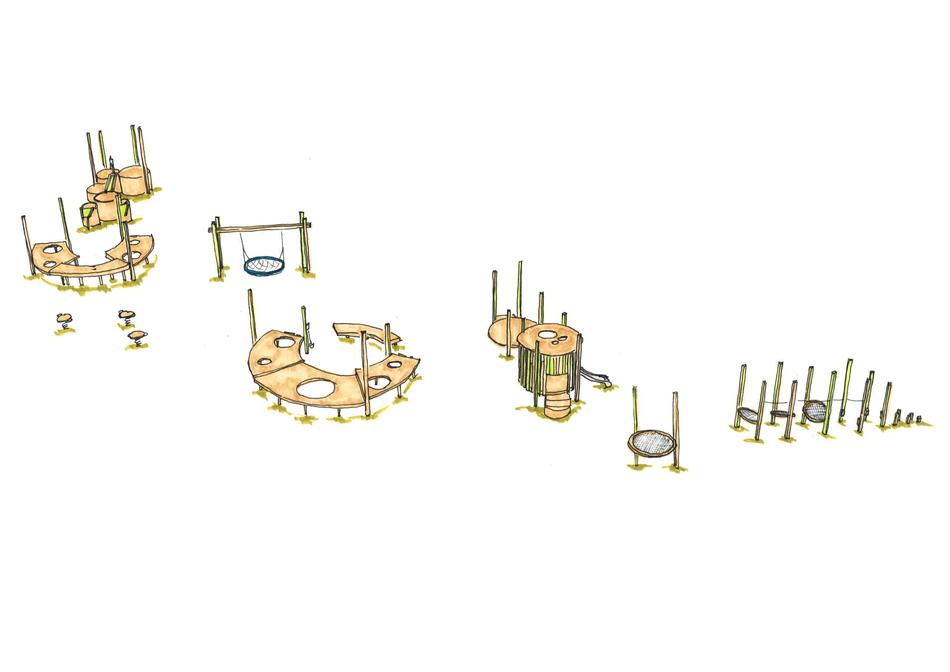 Entwurfsskizze "Roundabout"