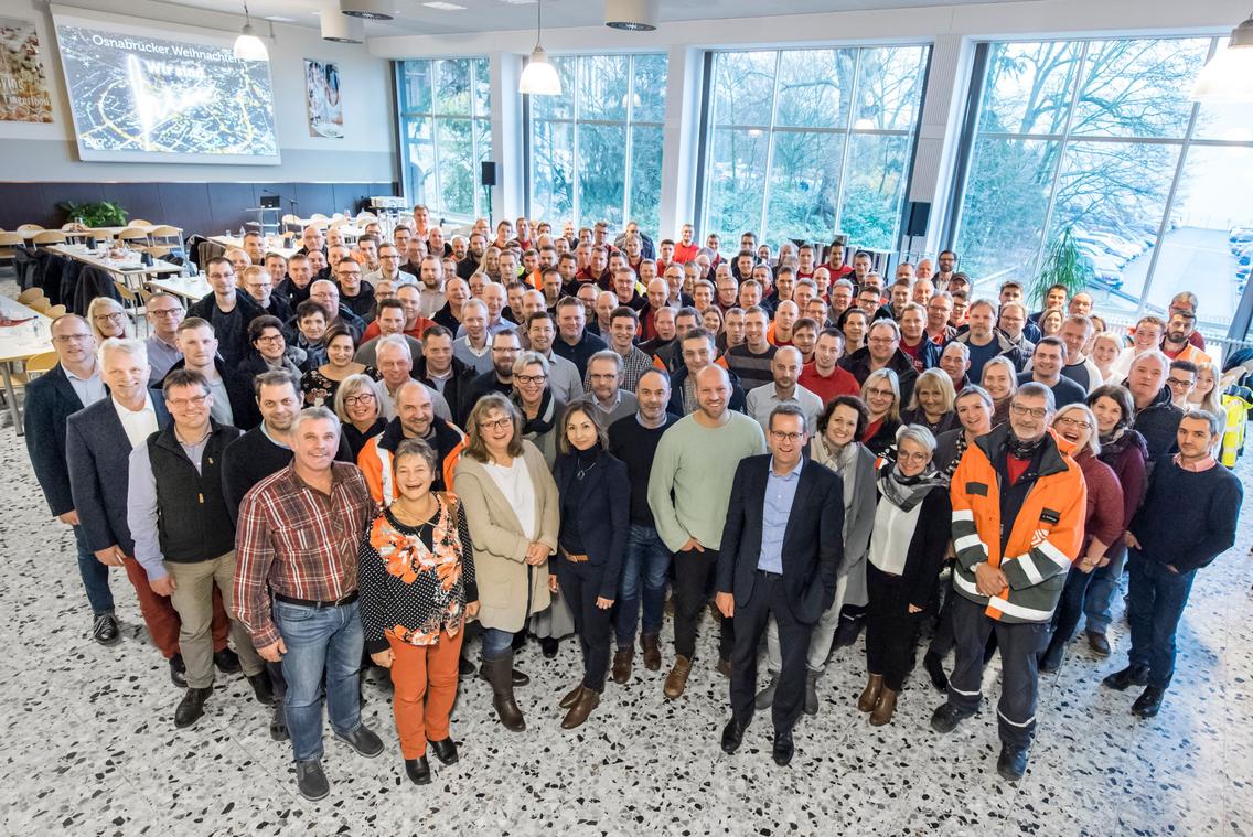 Mitarbeiterinnen und Mitarbeiter der SWO Netz GmbH