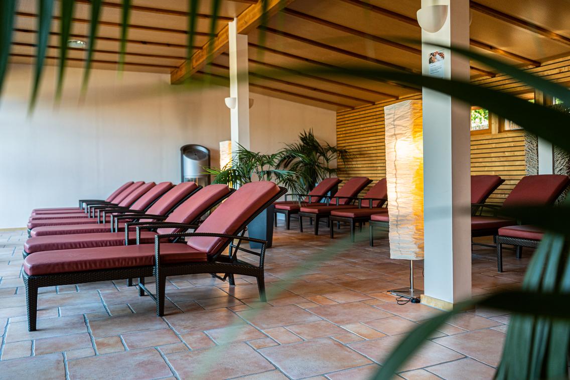 Ruhebereiche in der Loma-Sauna