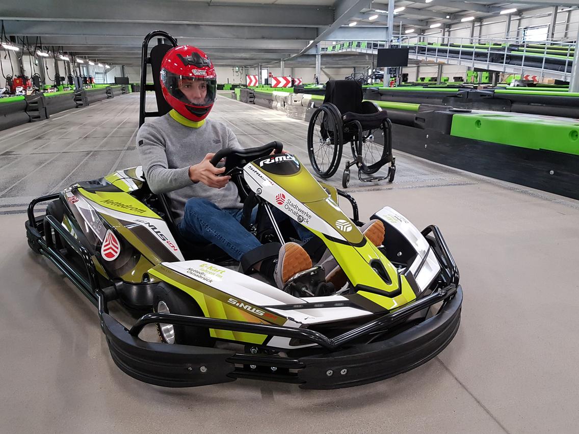 Unser Handicap E-Kart