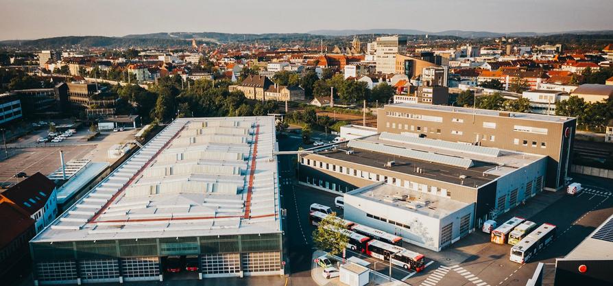 Busbetriebshof des Verkehrsbetriebs der Stadtwerke Osnabrück