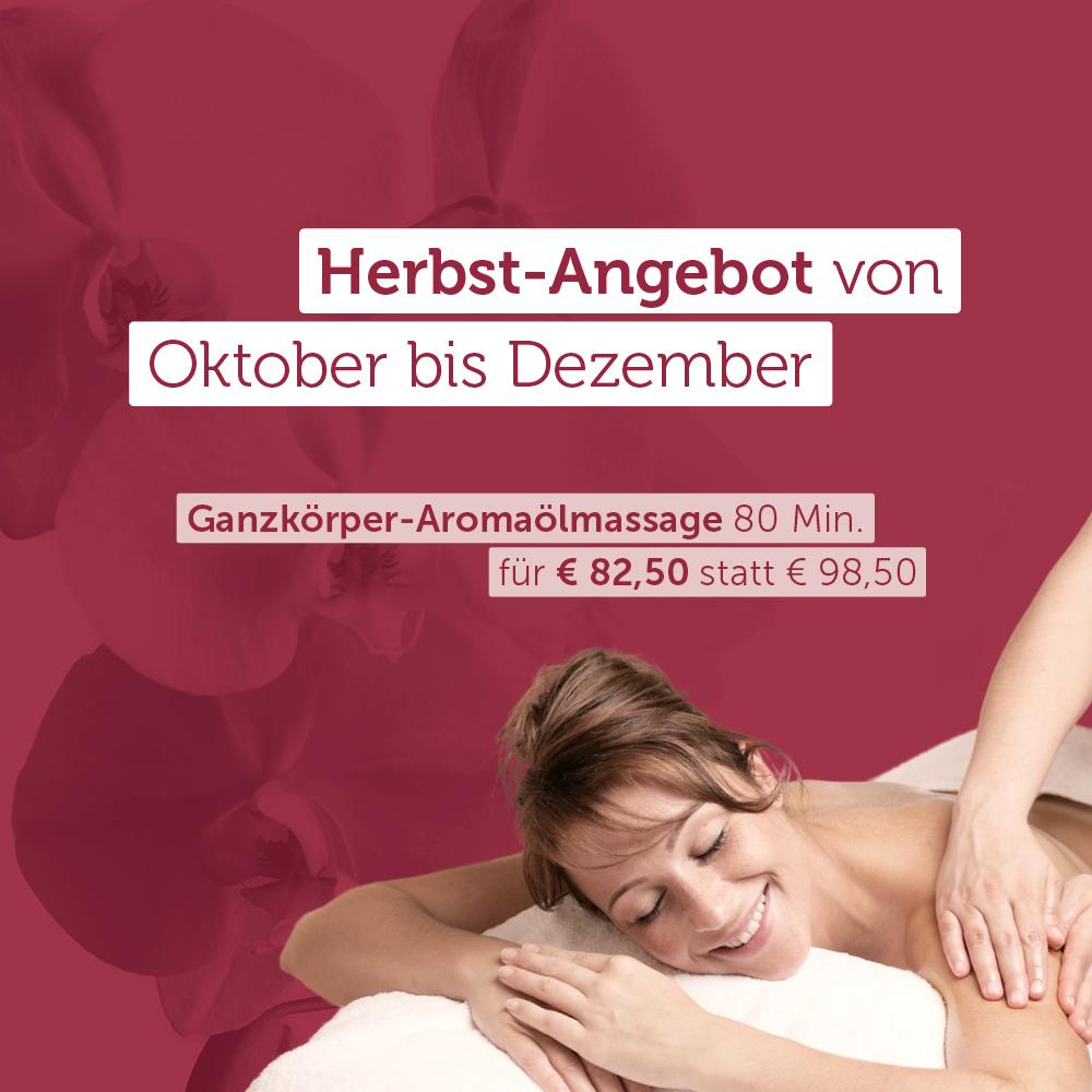 Herbstangebot im Spa & Beauty der Loma-Sauna Osnabrück