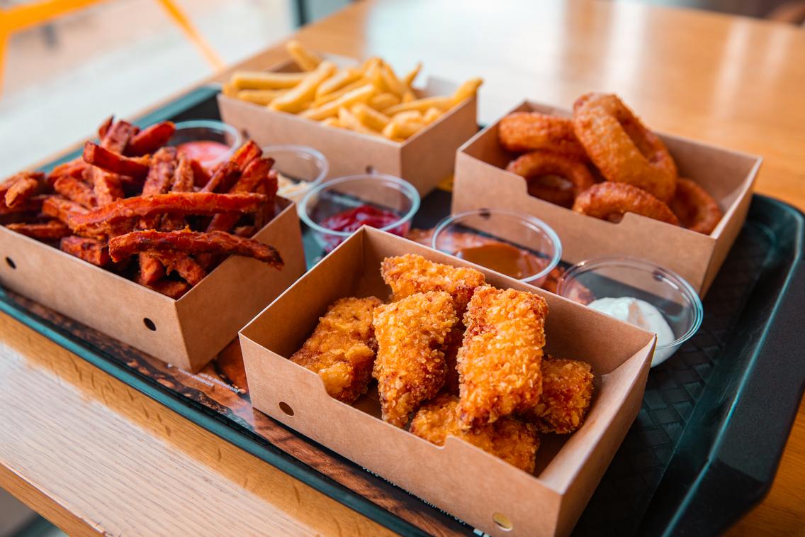 Leckere Snacks der BurgerBiene