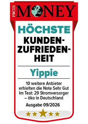 Siegel 'Höchste Kundenzufriedenheit' von Focus Money