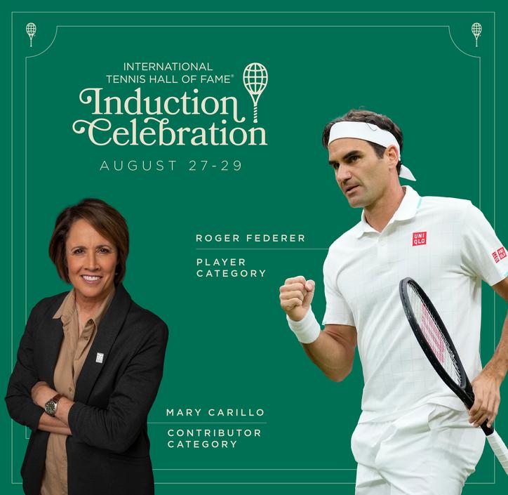 Roger Federer to Play in On-Court Celebration with Hall of Famers During Class of 2026 Induction Weekend