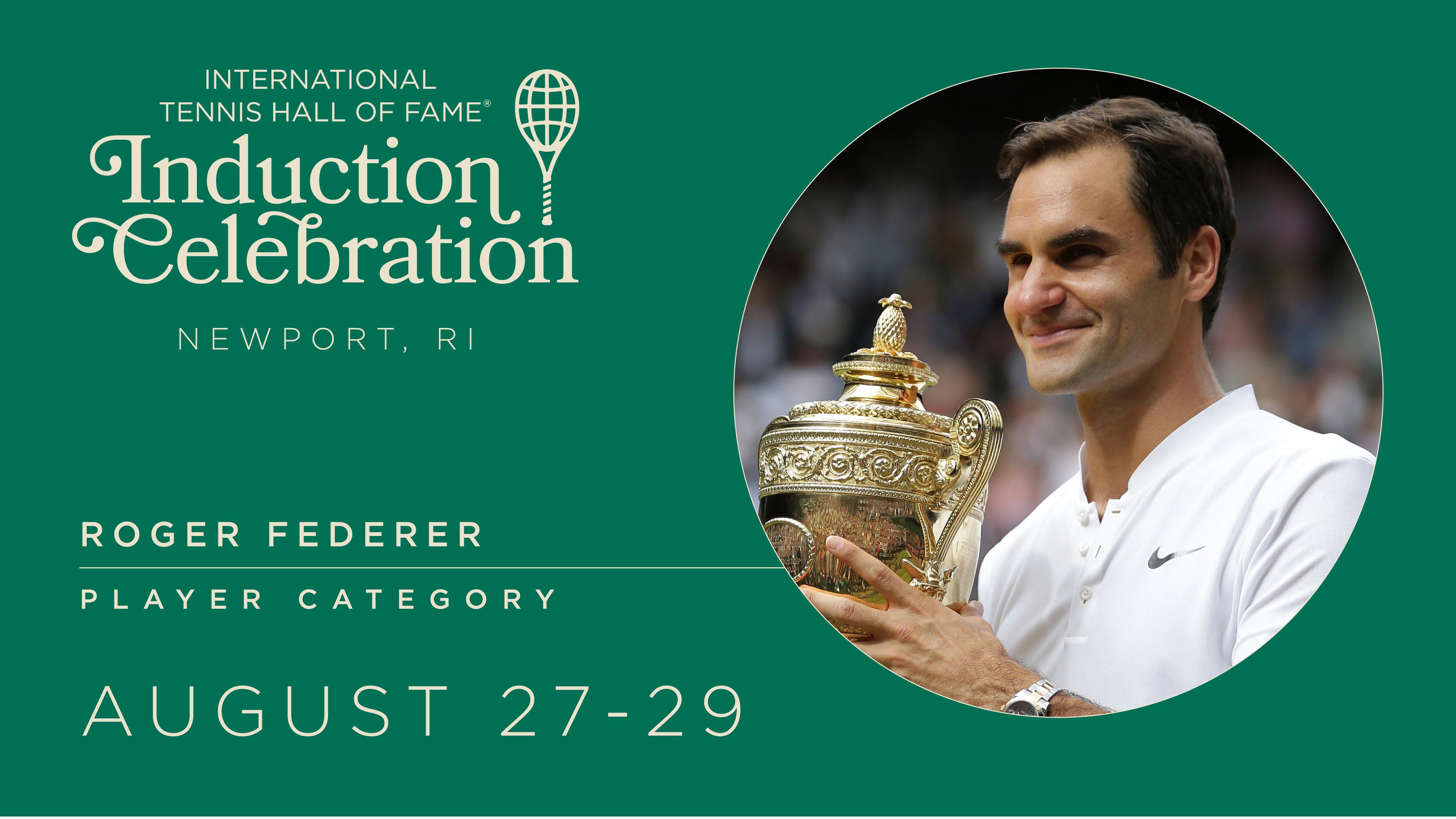 Roger Federer Inducted Into Rhode Island Tennis Hall of Fame