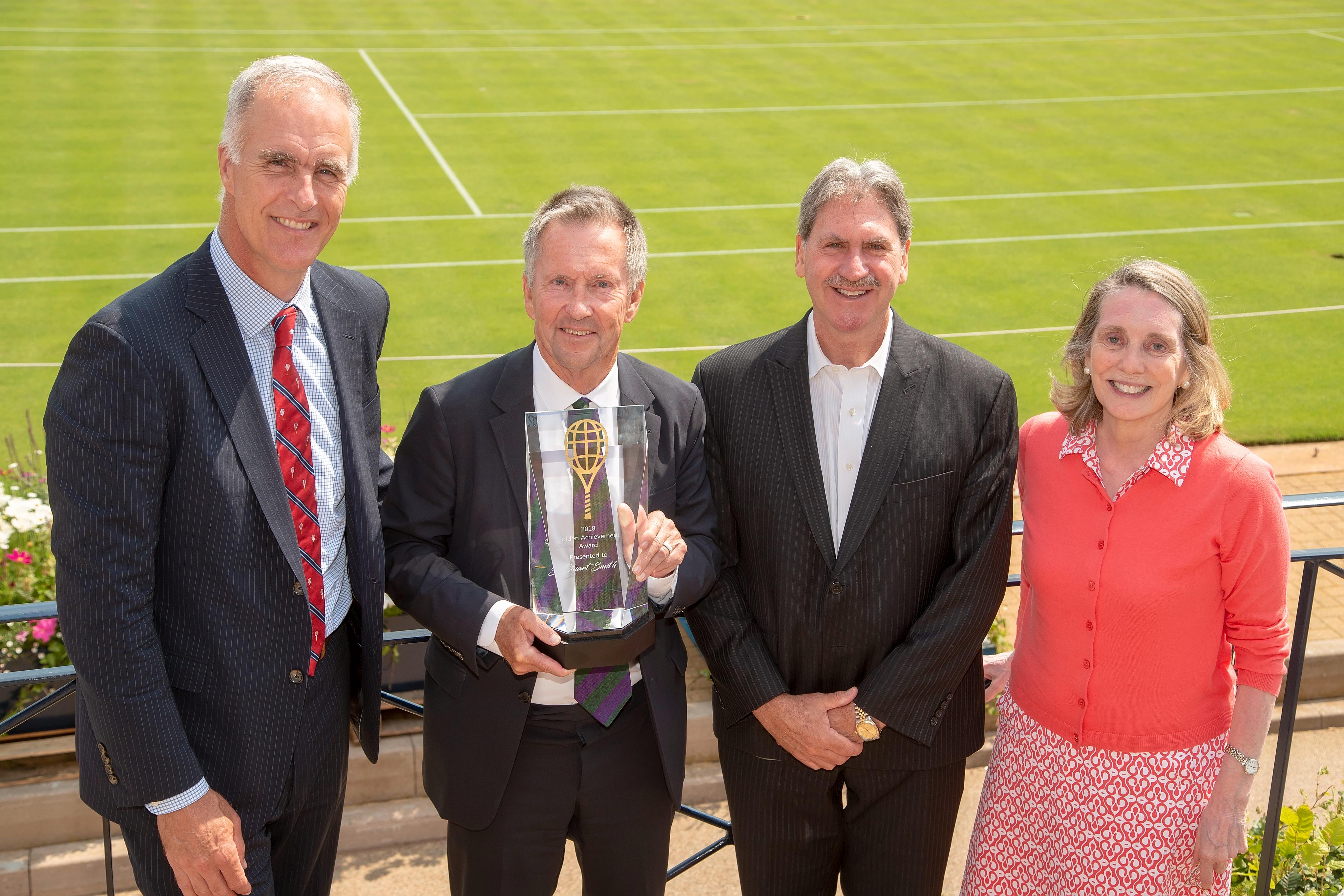 Former LTA head Stuart Smith honored with Golden Achievement Award