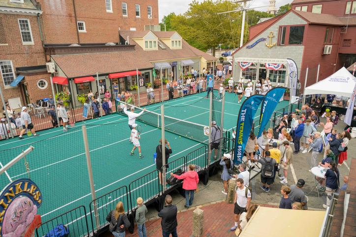 Catch The Tennis Wave: Kick off the Induction Celebration Week at Bowen’s Wharf!&nbsp;&nbsp;
