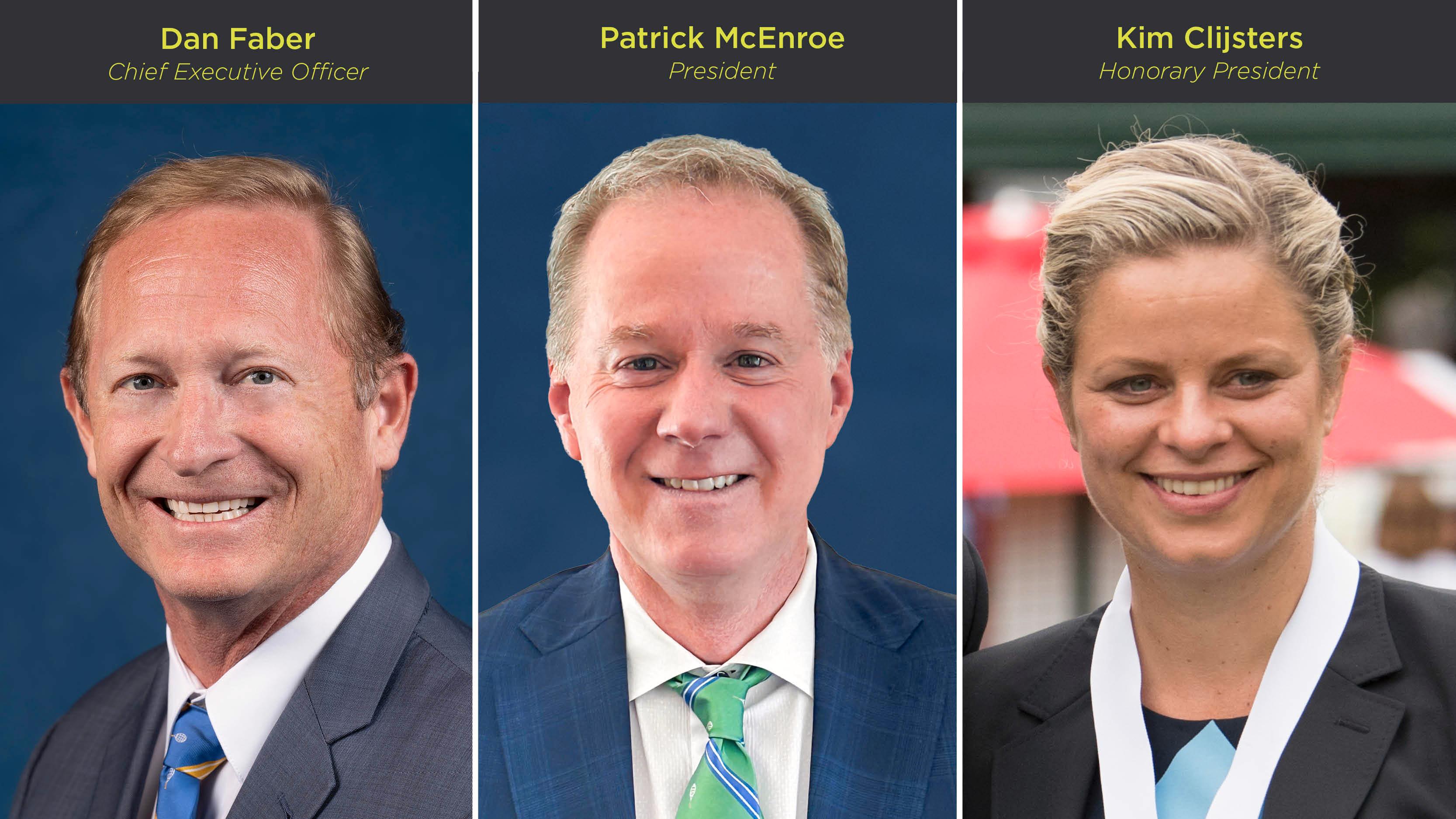 INTERNATIONAL TENNIS HALL OF FAME ANNOUNCES NEW LEADERSHIP