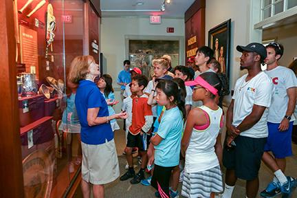 Class Field Trip to the International Tennis Hall of Fame Museum