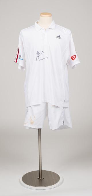 Outfit worn by Bob Bryan, 2006 Wimbledon Championships