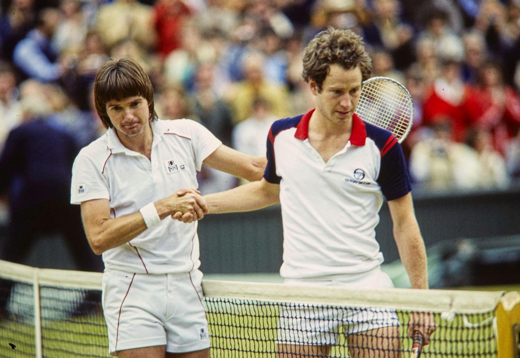 Jimmy Connors and John McEnroe