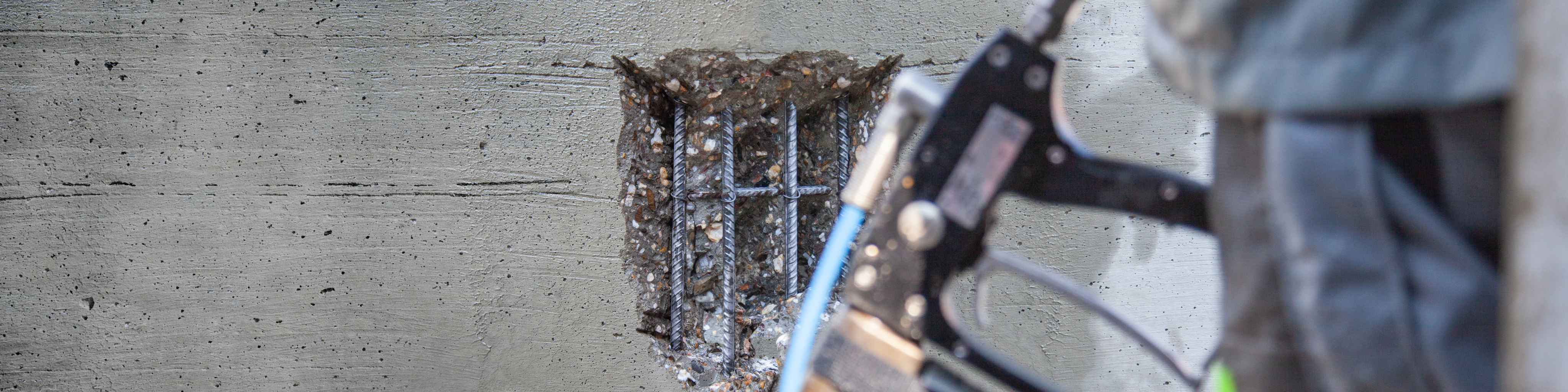 Abtragen und freilegen