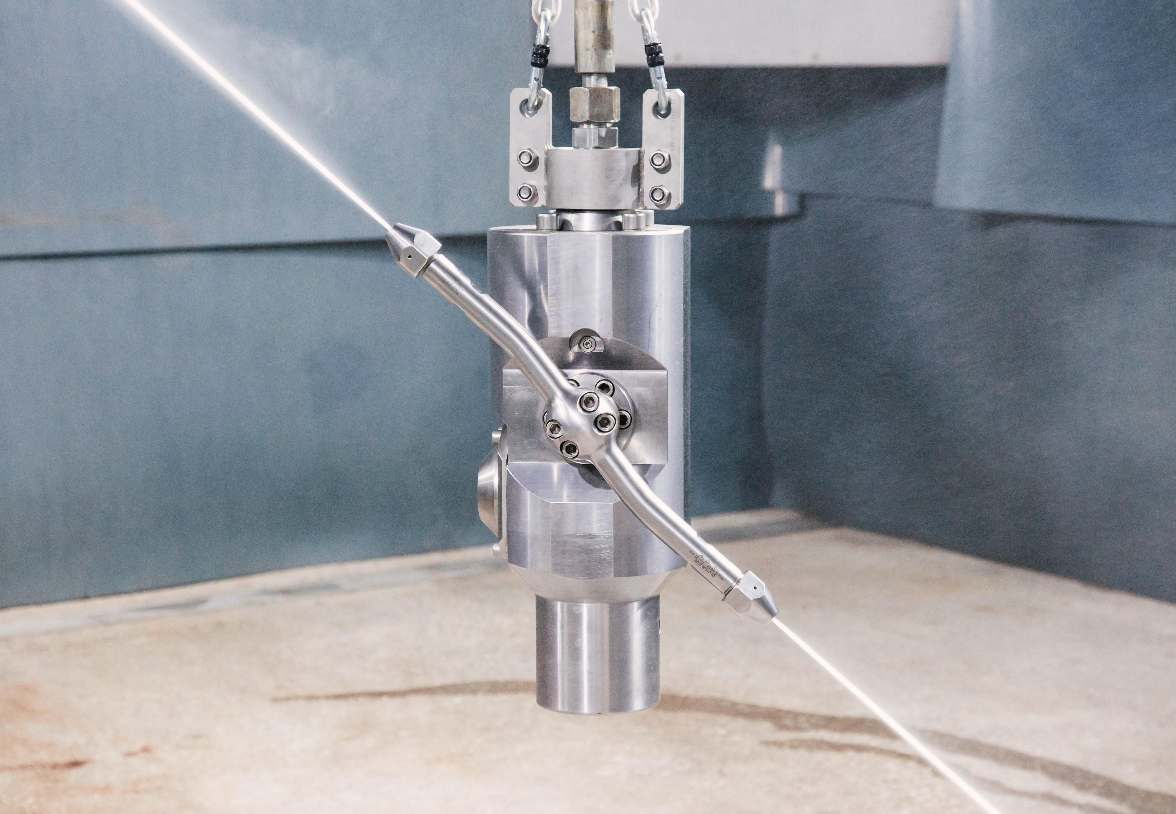 industrielles Wasserstrahl schneiden