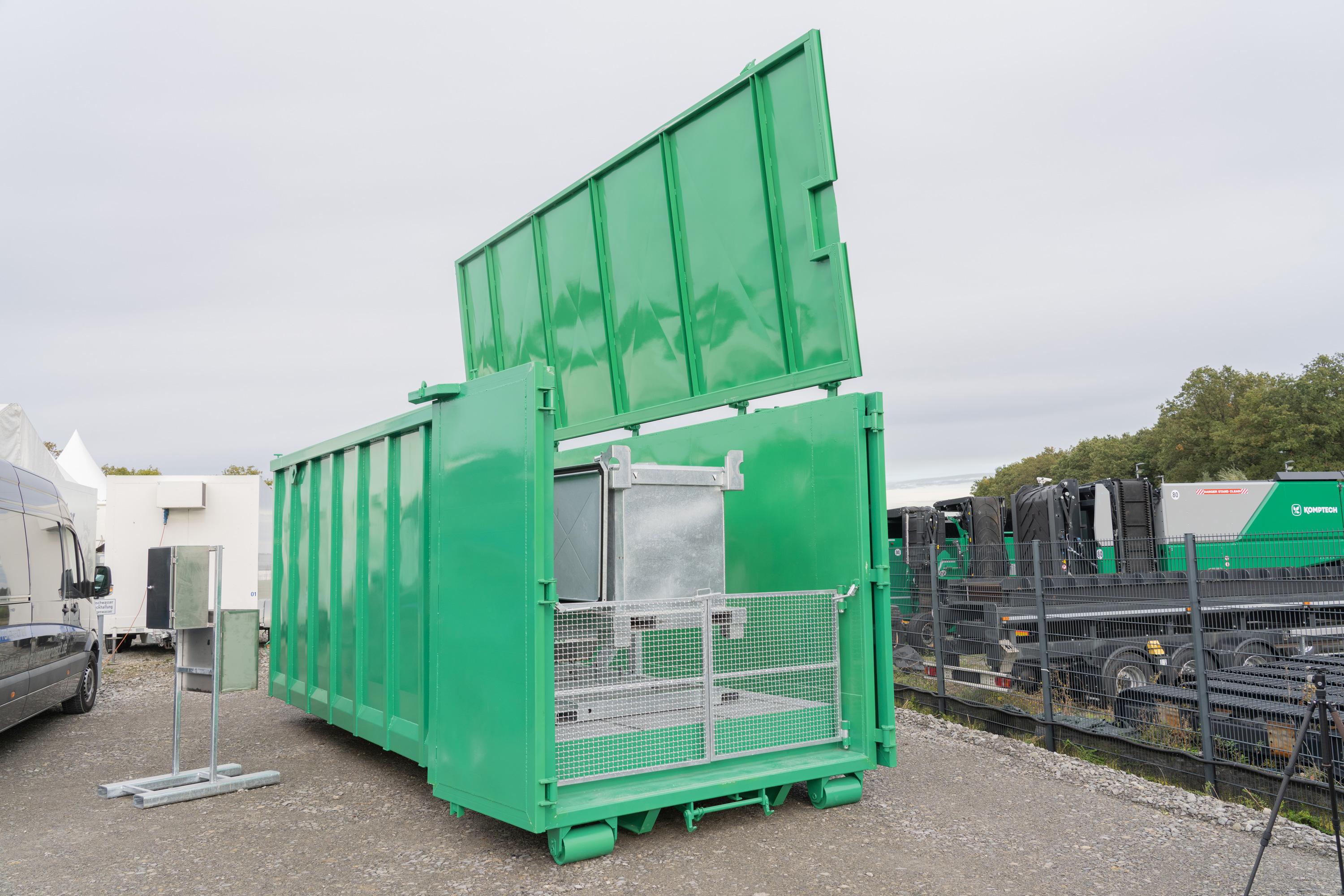 Mobiler Reinigungscontainer für ASF- und ASP-Behälter