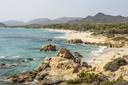 Der Strand an der Costa Rei in Sardinien