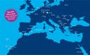 Karte Winterflugplan 2024 / 2025 Nürnberg