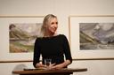 Amtsleiterin Ilka Voth eröffnet die Ausstellung.
