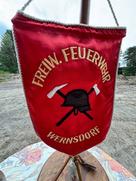 Historisches Foto der Mitglieder der Freiwilligen Feuerwehr Wernsdorf