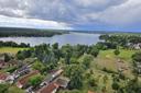 Ausblick über Kablow 25. Dorffest