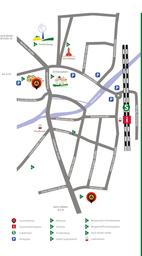 Karte mit Standorten der Leuchttürme