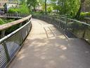 Die Brücke über den Nottekanal zur Mühleninsel