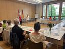 Im Rathaussaal trafen sich Ehrenamtler, um 20 Jahre Freiwilligenzentrum zu feiern. 