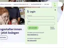 Der Log-in für alle Anbietenden.