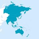 Map Asia Pacific Region
