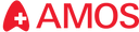 AMOS Logo red and white