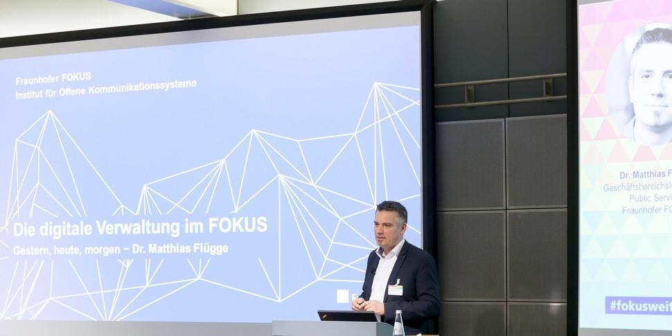 Matthias Flügge 30 Jahre FOKUS Konferenz, 970/485 Matthias Flügge 30 Jahre FOKUS Konferenz