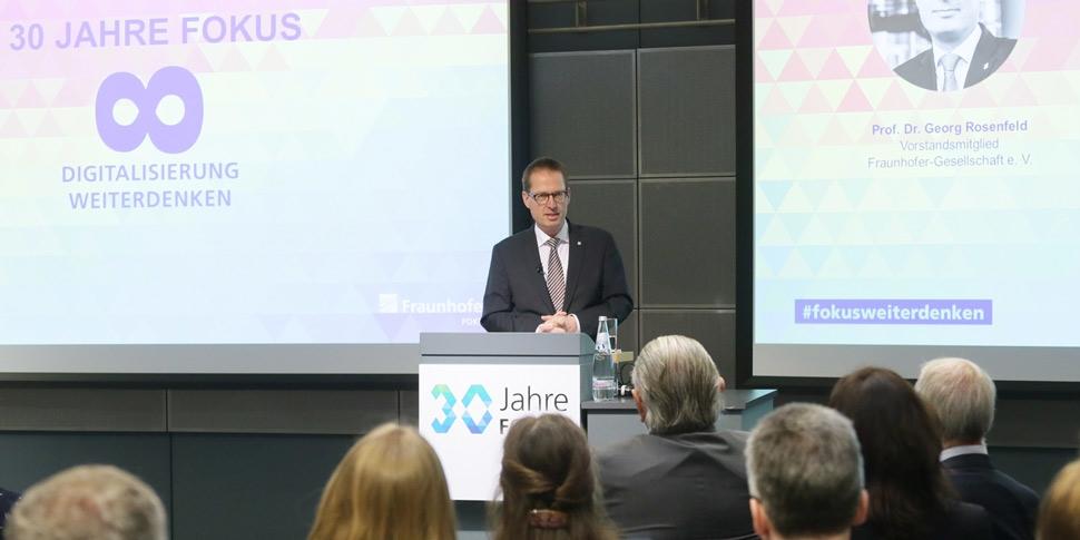 Prof. Georg Rosenfeld Konferenz 30 Jahre FOKUS, 970/485 Prof. Georg Rosenfeld Konferenz 30 Jahre FOKUS
