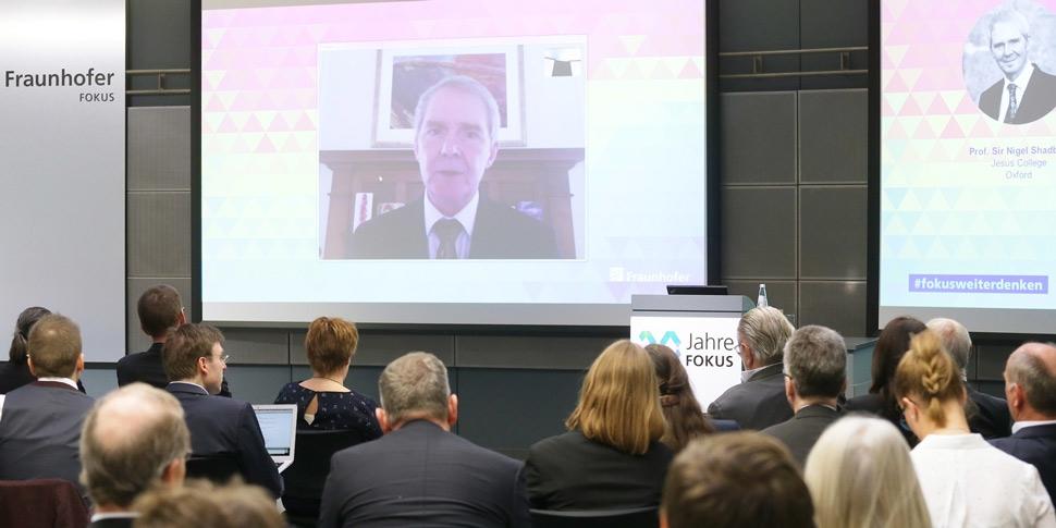 Sir Nigel Shadbolt 30 Jahre FOKUS Konferenz, 970/485 Sir Nigel Shadbolt 30 Jahre FOKUS Konferenz