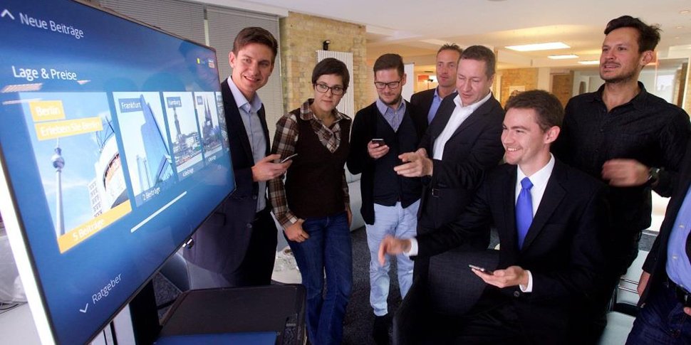 FAME. Smart TV, App, 2014, news, Immobilien, Scout,