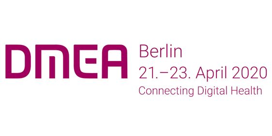 Logo DMEA 2020 Deutsch