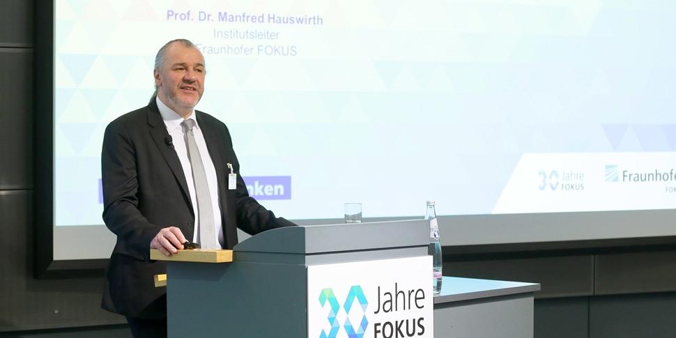 Begrüßung FOKUS Konferenz Manfred Hauswirth, 970/485 Begrüßung FOKUS Konferenz Manfred Hauswirth