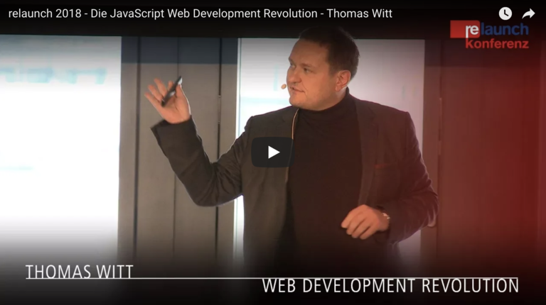 Die JavaScript Web Development Revolution