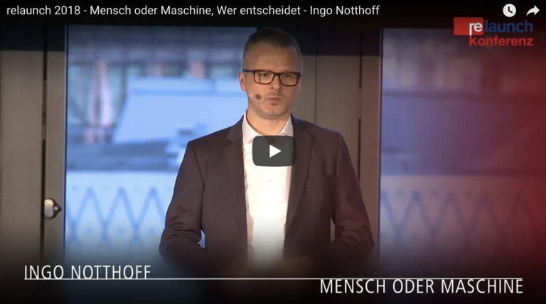Mensch oder Maschine, Wer entscheidet