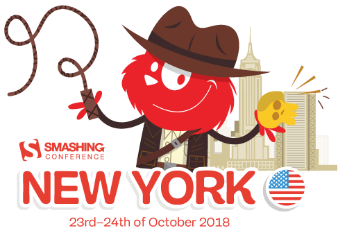 smashingconf new york indiana jones logo