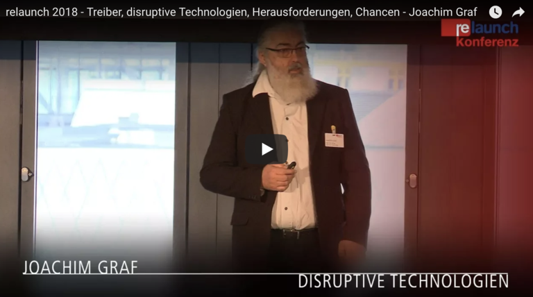 Treiber, disruptive Technologien, Herausforderungen, Chancen