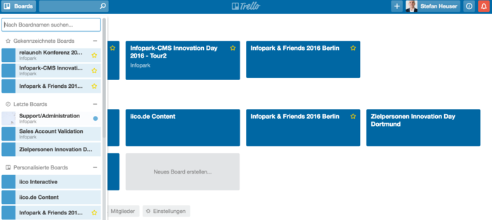 Trello Screenshot