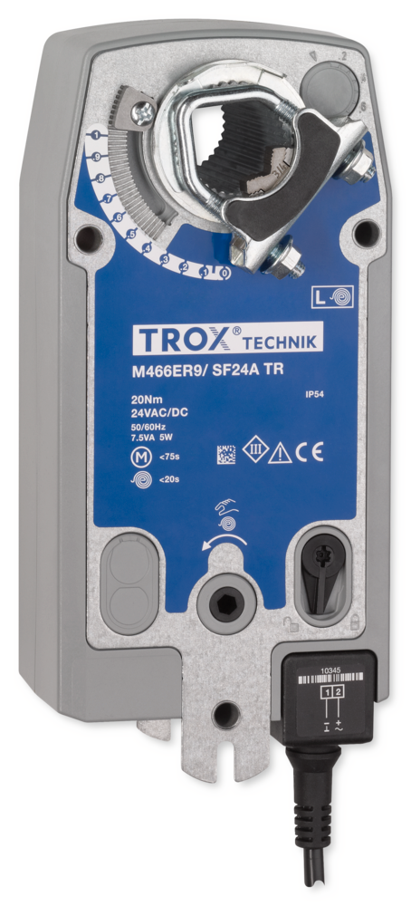 Veerretourservomotoren | TROX Nederland B.V.
